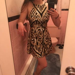 Sequins Cocktail Dress